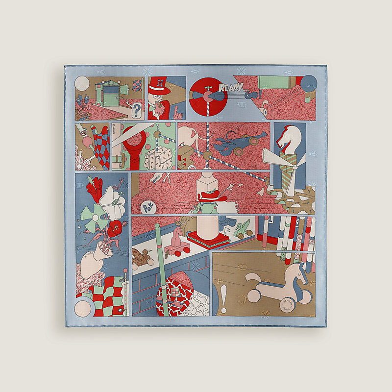 HERMES Gavroche 45 Ready… Go! Ready… Go! scarf 45 | Hermès Mainland China